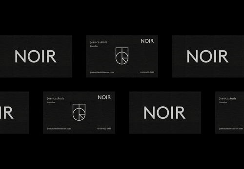 暗影與奢華的交織 平面設計中的noir風格重塑摩洛哥堅果油品牌形象與網頁設計